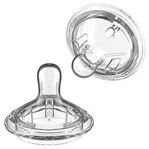 Nanobebe Flexy Silicone Bottles Nipples - Slow Flow