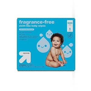 up & up Baby Wipes - Unscented - 500 ct