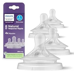Philips Avent Natural Response Nipples (Extra Slow Flow)