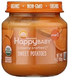 Happy Baby Organic Stage 1 Sweet Potatoes