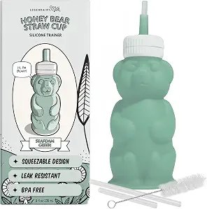 Legendairy Milk Honey Bear Straw Cup Silicone