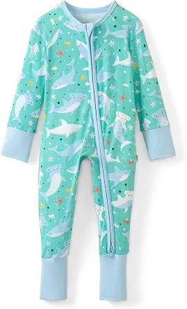 Little Sleepies Bamboo Baby Pajamas